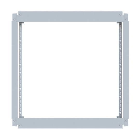 Cadre de montage 750x750 136TE pour 4 rangées IP20