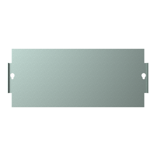 Plaque de montage en acier 145x345 pour cadre de montage PolySafe B=500