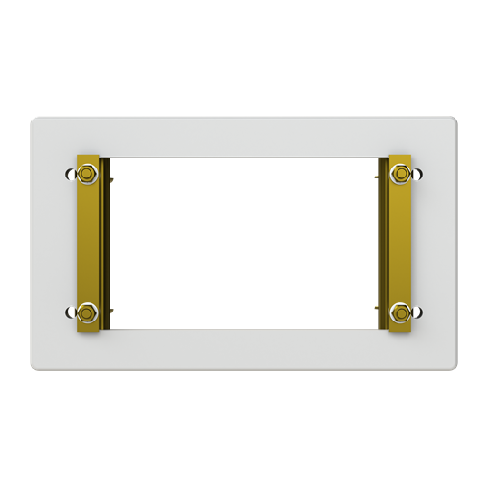Cadre de socle 500x320x65 PolySafe pour montage au sol