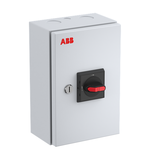 Interrupteur de maintenance, 6 pôles 415V AC23A 25A, 11kW avec poignée noire