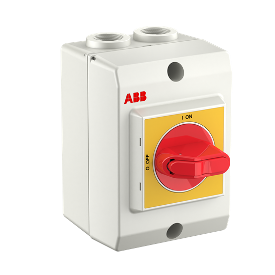 Interrupteur de sécurité en boîtier plastique 3 pôles 7,5 kW 400 V