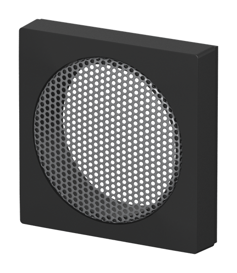 Zentralscheibe Lautsprecher 2-fach schwarz matt - Busch-balance® SI