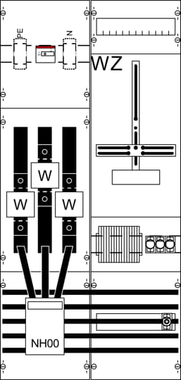 Panneau de mesure pour transformateur
