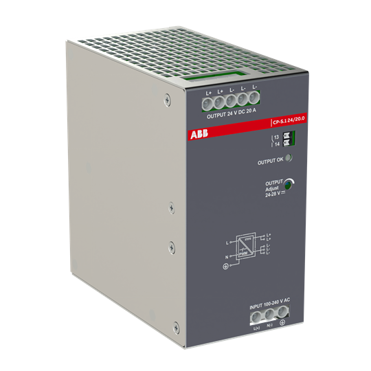 Netzteil In:100-240VAC/90-250VDC Out:DC 24V/20A