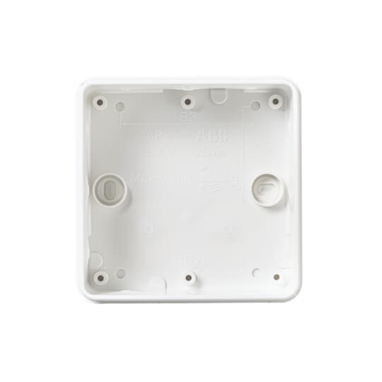 Kabelabzweigdose IP65, 86mm x 86mm, weiß