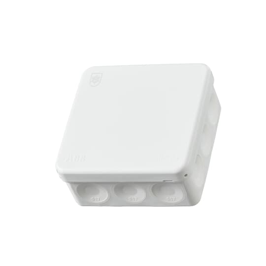Kabelabzweigdose IP65, 86mm x 86mm, weiß