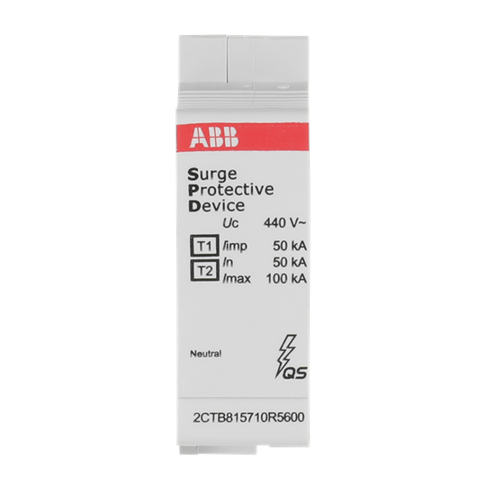 Ersatzmodul, Summenfunkenstrecke T1-T2, Iimp 50kA, Uc 440V