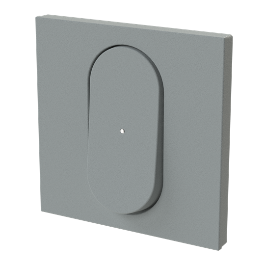 Tecla interruptor c/visor GN