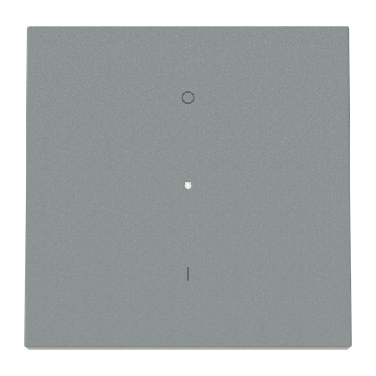 Tecla interruptor bip. c/visor GN