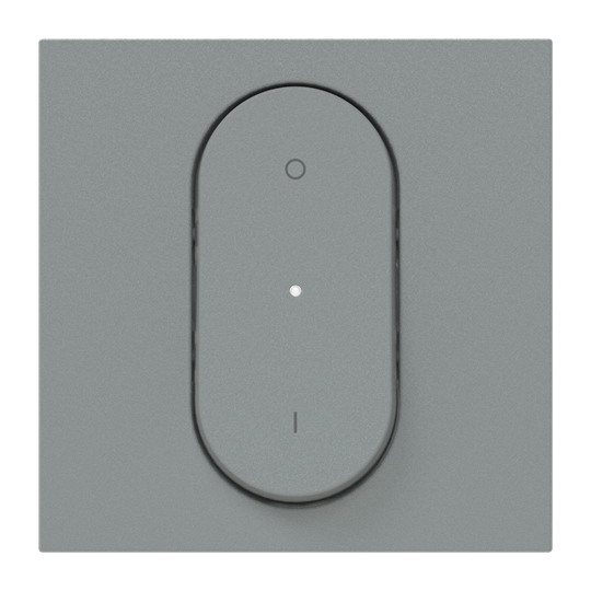 Tecla interruptor bip. c/visor GN