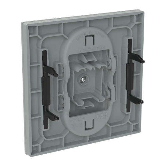 Tecla interruptor bip. c/visor GN
