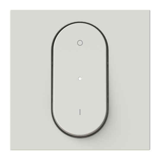 Tecla interruptor bip. c/visor DN