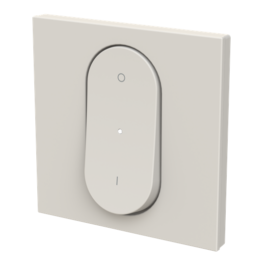 Tecla interruptor bip. c/visor DN