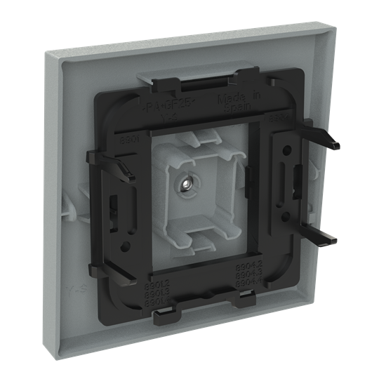 Tecla pulsador timbre c/visor GN
