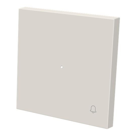 Tecla pulsador timbre c/visor DN
