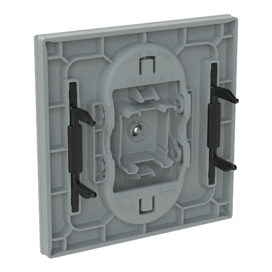 Tecla pulsador timbre c/visor GN