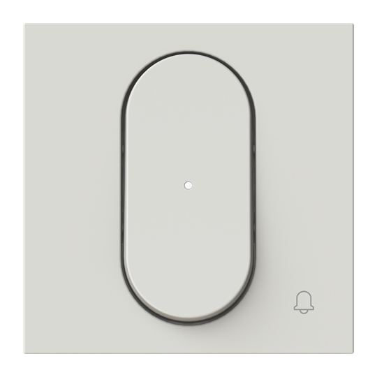 Tecla pulsador timbre c/visor DN