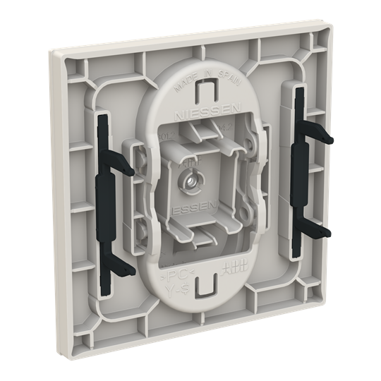 Tecla pulsador timbre c/visor DN