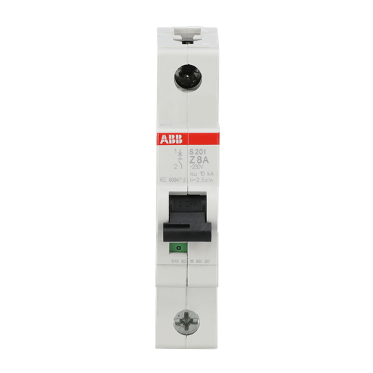 Disjoncteur Z-Char., 6 kA, 8 A, 1P