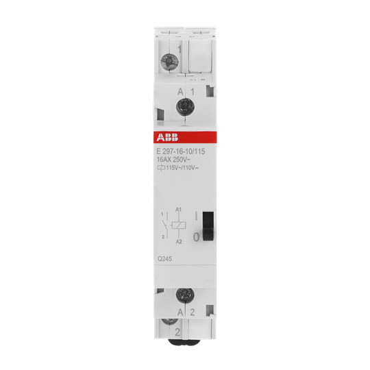 Installationsrelais Spule 115 V AC/110 V DC, 16 A, 1 Schließer