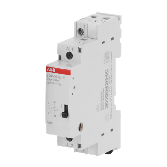 Installationsrelais Spule 115 V AC/110 V DC, 16 A, 1 Schließer