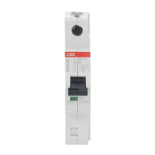 Disjoncteur B-Char., 4 A, 10 kA, 1P, enfichable