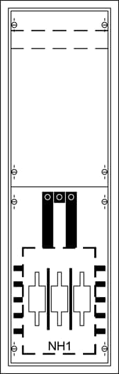 Hausanschluss-Schrank 2 FB, ComfortLine