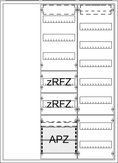 Ausbauzählerschrank A37 1F 1V3R2A2 1V7