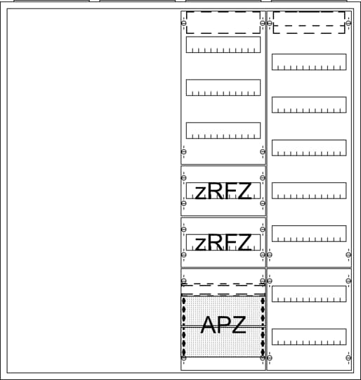Ausbauzählerschrank A47 2F 1V3R2A2 1V7