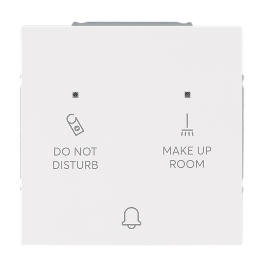 Klingeltaster DND/MUR Flureinheit 24V mit Bedruckung und Leuchtdioden