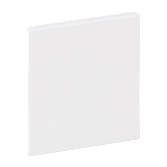Abdeckung, 1-fach, für Keypad, Format 63 - solo/future, studioweiß