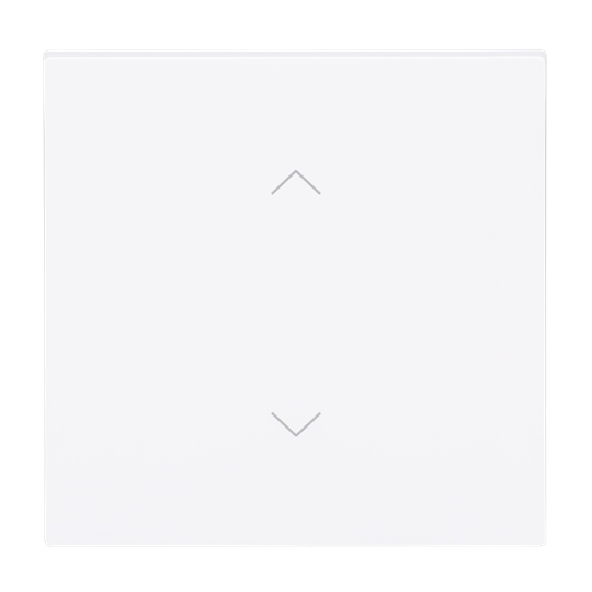 Wippe mit Aufdruck Symbol "Jalousie" für Smart Switch 1-fach studioweiß -