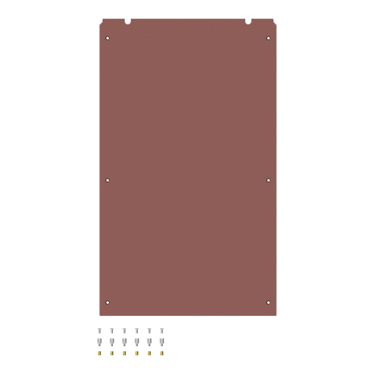 Plaque de montage EH3/1 1310 HxBxT 1191,5x710x5mm ISO