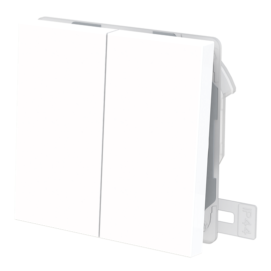 Tecla doble IP44 BT