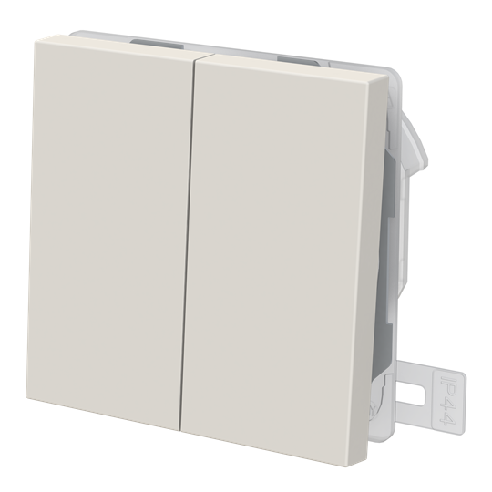 Tecla doble IP44 DN