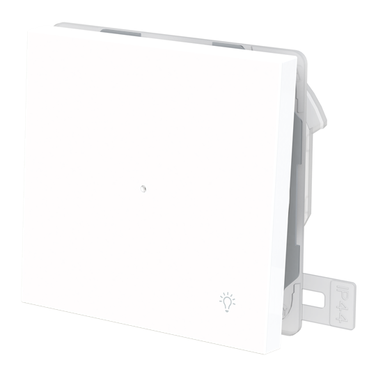 Tecla con símbolo luz y visor BL