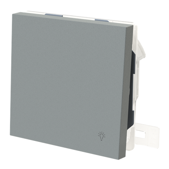 Tecla con símbolo luz IP44 GN