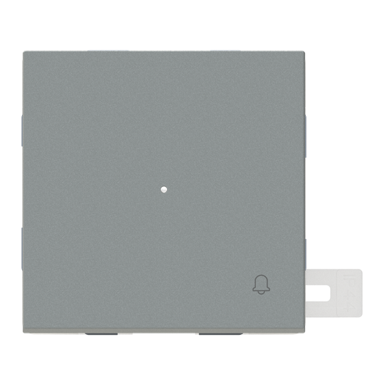 Tecla con símbolo timbre y visor GN