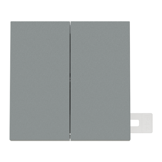 Tecla doble IP44 GN