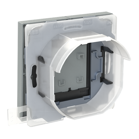 Tecla doble IP44 GN
