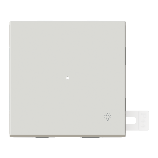 Tecla con símbolo luz y visor DN