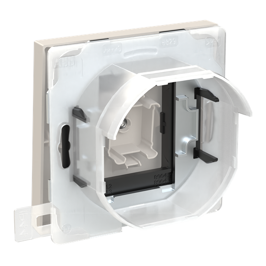 Tecla con símbolo luz y visor DN