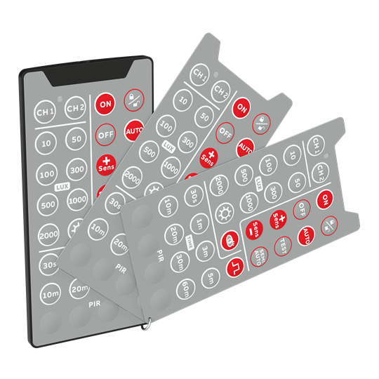 IR Service-Handsender für Präsenzmelder BasicLINE