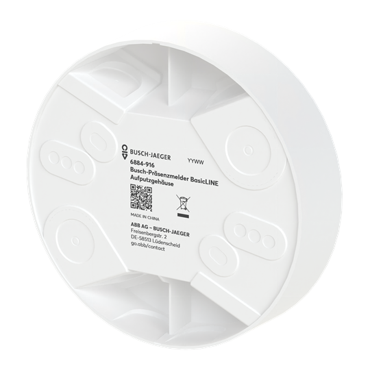 Aufputzgehäuse für Busch-Präsenzmelder BasicLINE