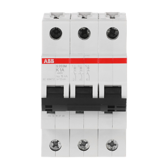 Disjoncteur, 10 kA, 1 A, 3P