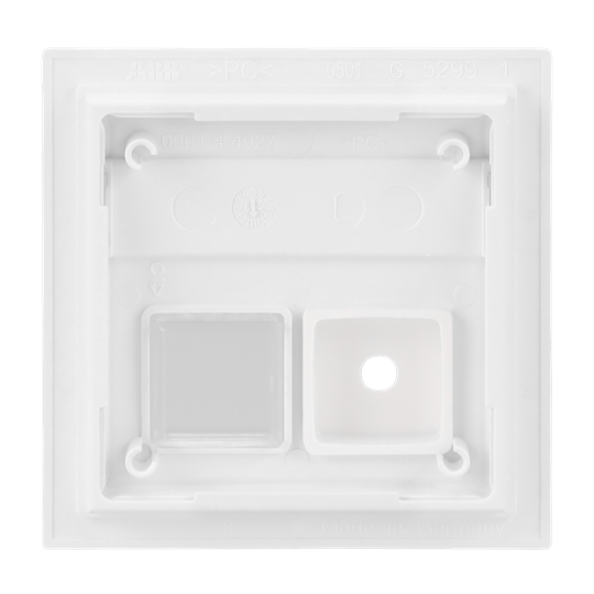 Zentralscheibe 2-fach Infoline Busch-art linear®
