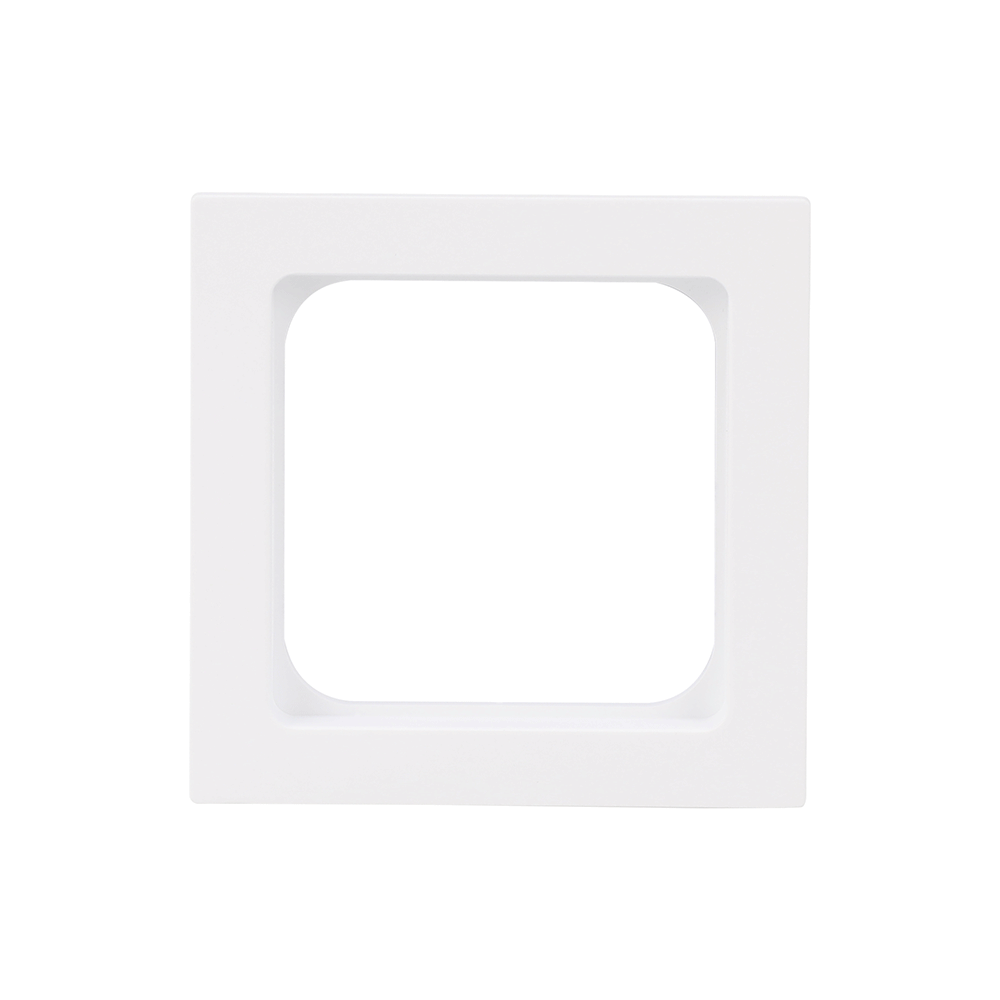 Zwischenring 50x50 mm Kommunikations-Steckverbinder weiß - Busch-art linear®