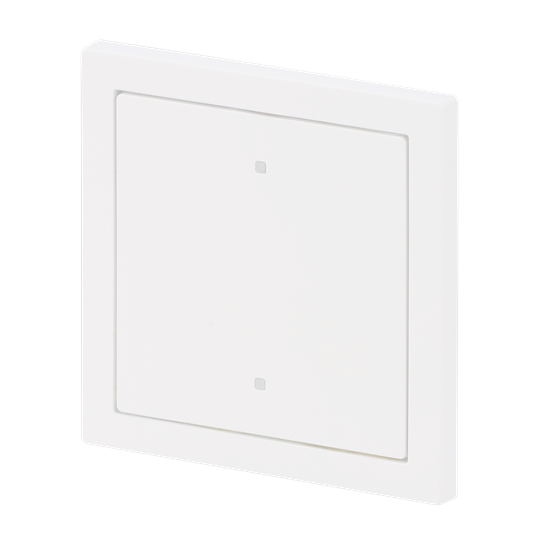 Wippe für Elektroniktaster 1-fach mit transparenten Kalotten Busch-art linear®