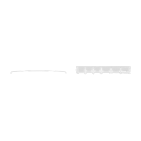 Beschriftungsträger Außenkante transparent - Busch-balance® SI