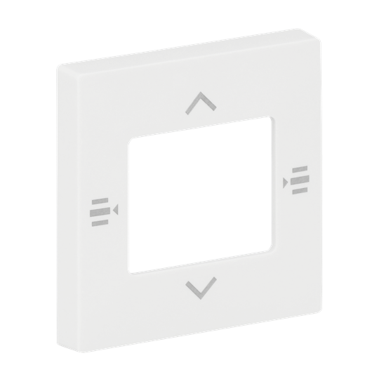 Zentralscheibe für Bedienelement 6-fach, Busch-balance® SI